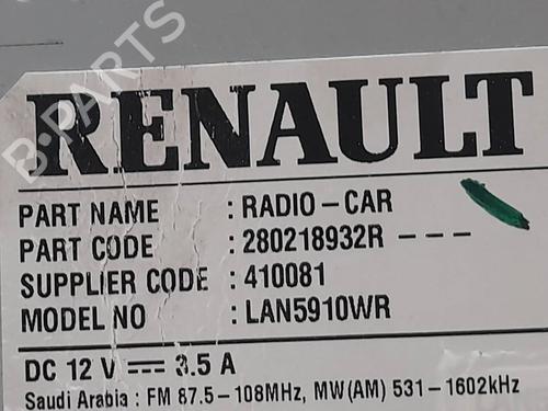 Display monitor DACIA SANDERO III  | BP12454923C48 