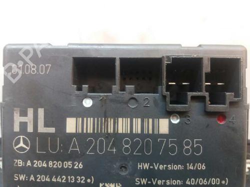 Control unit MERCEDES-BENZ C-CLASS (W204) C 200 CDI (204.007, 204.006) | BP590006M11 