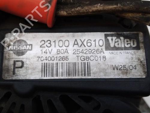 Alternator NISSAN MICRA III (K12) 1.2 16V | BP15645708M7 