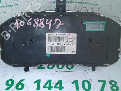 Instrument cluster RENAULT MEGANE II (BM0/1_, CM0/1_) 1.4 16V (BM0B, CM0B) | BP203628C47 