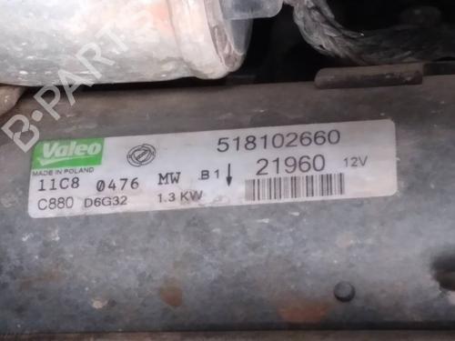 Starter FIAT FIORINO Box Body/MPV (225_) 1.3 D Multijet (225BXD1A, 225BXB1A, 225BXB11) | BP14749095M8 