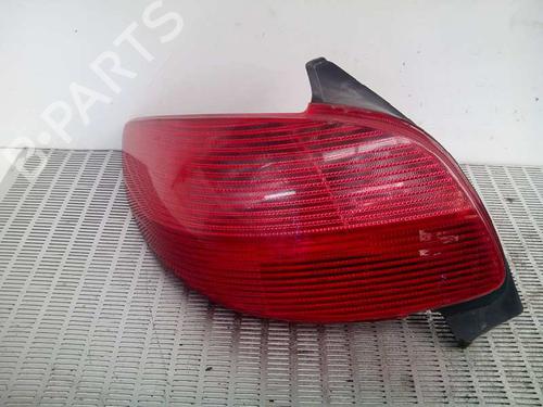 Used Left taillight PEUGEOT 206 Hatchback (2A/C) 1.9 D (69 hp) 32496523