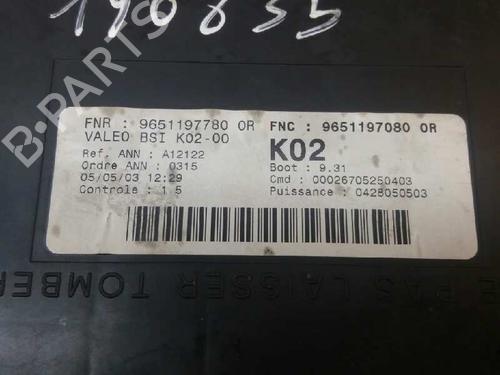 Fuse box PEUGEOT 307 Break (3E) 2.0 HDI 90 | BP4073847E1 