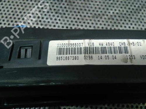 Instrument cluster CITROËN XSARA PICASSO (N68)  | BP1021849C47 