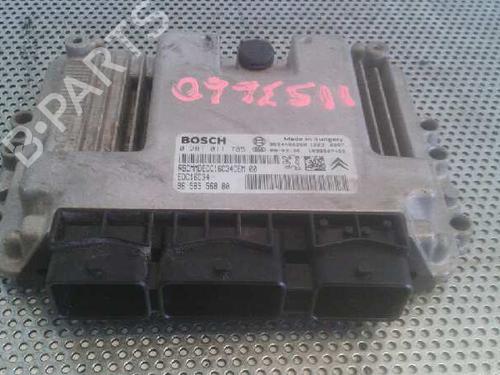 Used Engine control unit (ECU) CITROËN C3 II (SC_) 1.4 HDi 70 (SC8HZC, SC8HR0, SC8HP4) (68 hp) 182033
