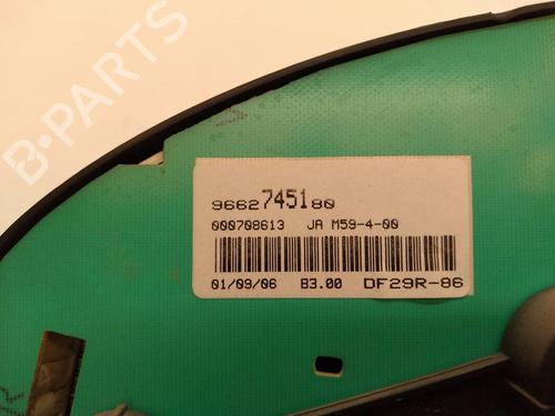 Instrument cluster CITROËN BERLINGO / BERLINGO FIRST Box Body/MPV (M_) 2.0 HDI 90 (MBRHY, MCRHY) | BP14361891C47 