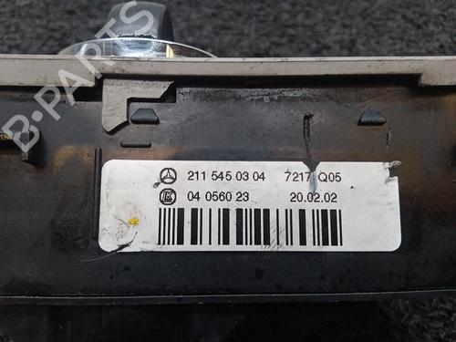 Headlight switch MERCEDES-BENZ E-CLASS (W211) E 270 CDI (211.016) | BP7707510I24 