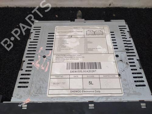Radio CHEVROLET AVEO / KALOS Hatchback (T250, T255) 1.4 | BP11017037E6 