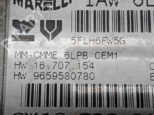 Engine control unit (ECU) PEUGEOT 407 (6D_)  | BP10185387M57 