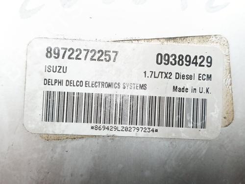 Engine control unit (ECU) OPEL CORSA C (X01) 1.7 DTI (F08, F68) | BP33794436M57 - Image 2
