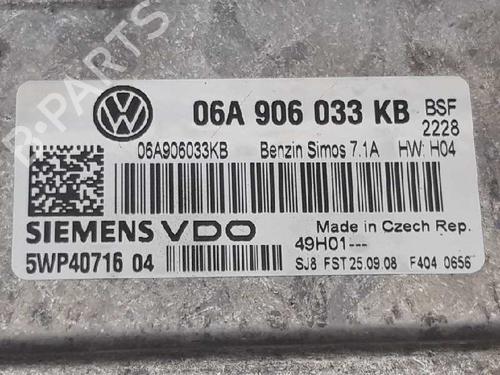 Engine control unit (ECU) SKODA OCTAVIA II (1Z3) 1.6 | BP5142599M57 