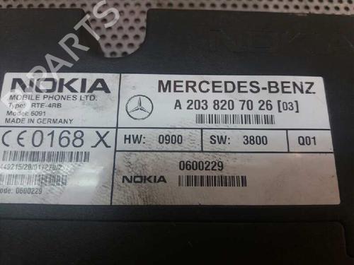 Control unit MERCEDES-BENZ S-CLASS (W220) S 500 (220.075, 220.175, 220.875) | BP1298605M11 