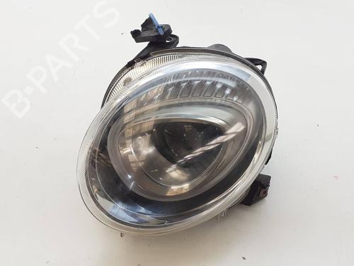 Used Left headlight FIAT 500 (312_) 1.2 (312AXA1A) (69 hp) 28532651