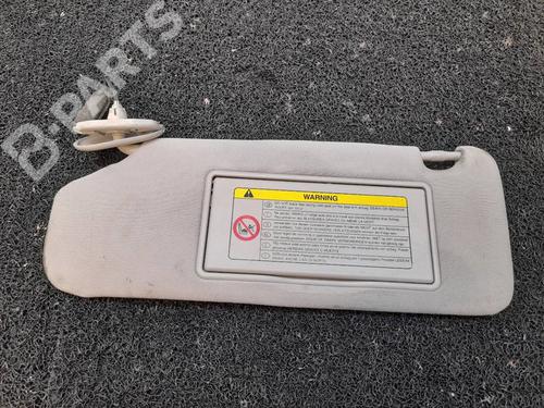 Used Left sun visor Left sun visor TOYOTA AVENSIS Saloon (_T25_) 2.2 D-4D (ADT251_, ADT251R) (150 hp) 9837713 9837713