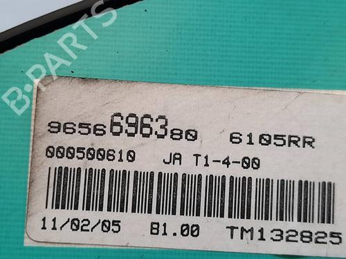Instrument cluster PEUGEOT 206 Hatchback (2A/C) 1.4 LPG | BP12302557C47 