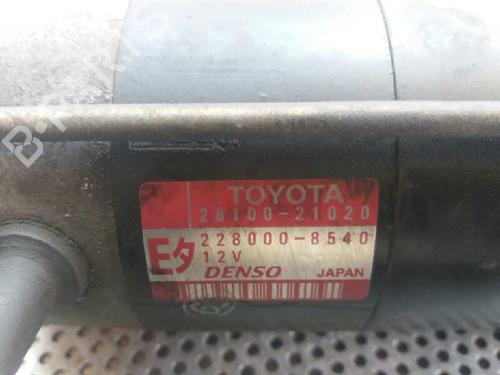 Starter TOYOTA YARIS (_P1_) 1.3 (NCP10, SCP12_) | BP1385677M8 