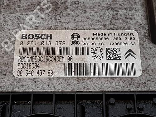 Engine control unit (ECU) CITROËN C3 Picasso (SH_)  | BP4414850M57 