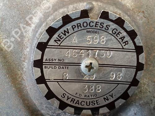 Gearbox CHRYSLER VOYAGER / GRAND VOYAGER III (GS_, NS_) 2.5 TD | BP10502083M3 