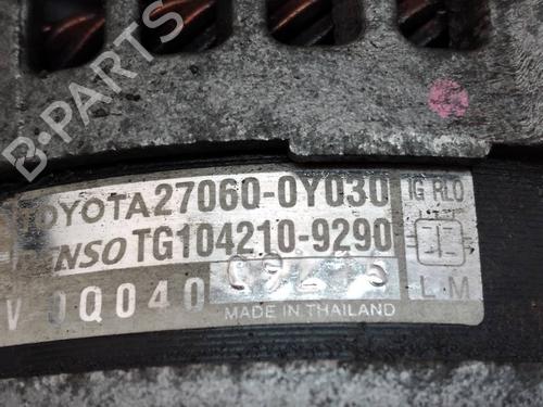 Alternator TOYOTA YARIS (_P9_) 1.33 VVT-i (NSP90_, NSP90R) | BP24493325M7 