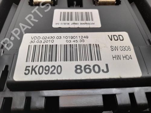 Instrument cluster VW GOLF VI (5K1) 1.6 TDI | BP8388940C47 