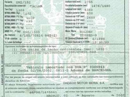 Egr CHEVROLET REZZO MPV (U100) 2.0 | BP865248M69 