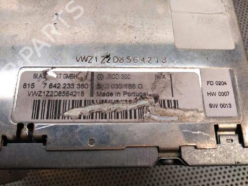 Radio VW GOLF V (1K1) 1.9 TDI | BP594186E6 