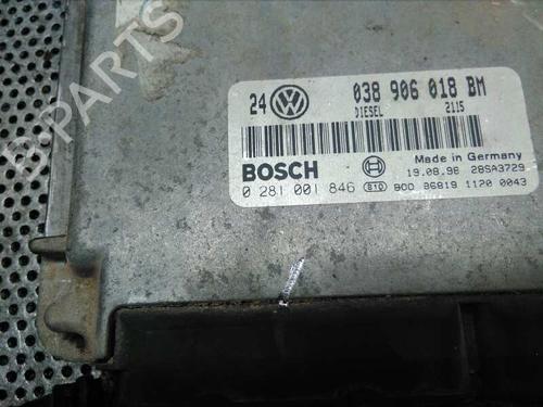 Engine control unit (ECU) VW GOLF IV (1J1) 1.9 TDI | BP1371153M57 