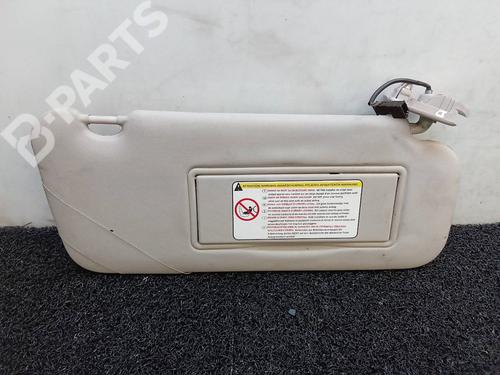 Used Right sun visor Right sun visor PEUGEOT 407 (6D_) 2.0 Bioflex (6DRFJB) (140 hp) 10182899 10182899