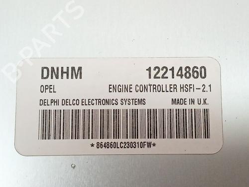 Engine control unit (ECU) OPEL ASTRA G Hatchback (T98) 1.6 16V (F08, F48) | BP35804596M57 - Image 2