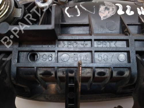 Front right exterior door handle CHEVROLET MATIZ (M200, M250) 0.8 | BP2227487C129 
