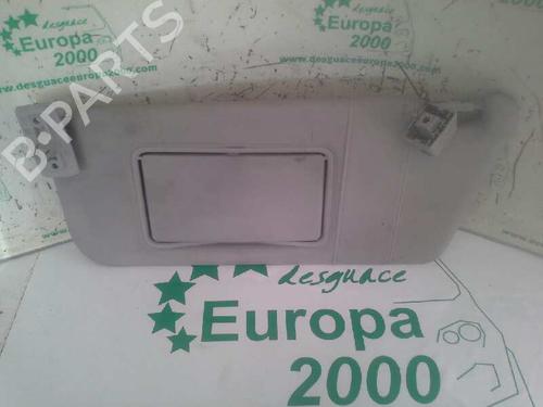 Left sun visor MERCEDES-BENZ A-CLASS (W168) A 190 (168.032, 168.132) (125 hp) 1592341