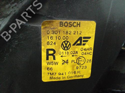 Right headlight SEAT ALHAMBRA (7V8, 7V9) 1.9 TDI | BP9107453C29 