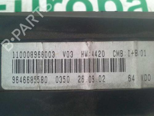 Instrument cluster CITROËN XSARA PICASSO (N68)  | BP203530C47 