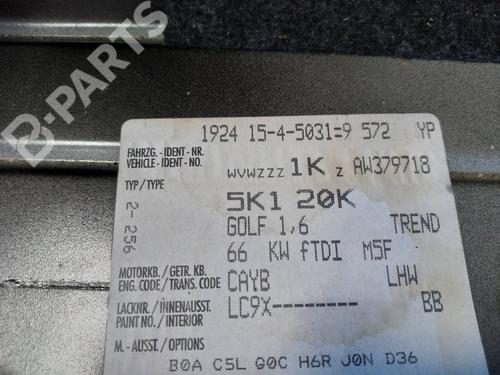 Front left door window VW GOLF VI (5K1) 1.6 TDI | BP10136342C18  - Image 27