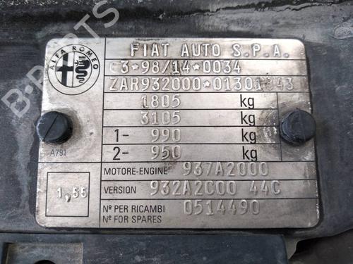 Mando elevalunas delantera derecho ALFA ROMEO 156 (932_) 1.9 JTD (932.A2B00, 932.A2C00) | BP9364035I26 