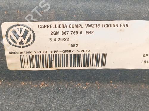 Rear parcel shelf VW T-CROSS (C11, D31) | BP33904507C85 - Image 2