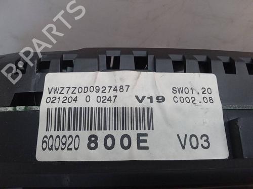 Instrument cluster VW POLO (9N_, 9A_) 1.9 SDI | BP7810759C47 