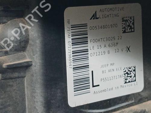 Left headlight JEEP COMPASS (MP, M6, MV, M7) 1.6 CRD | BP36501232C28 - Image 5