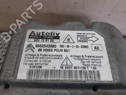 ECU airbags CITROËN C4 I (LC_)  | BP5630538M53 