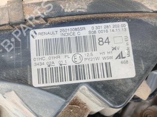 Right headlight RENAULT CAPTUR I (J5_, H5_) 1.2 TCe 120 | BP40097555C29 - Image 3