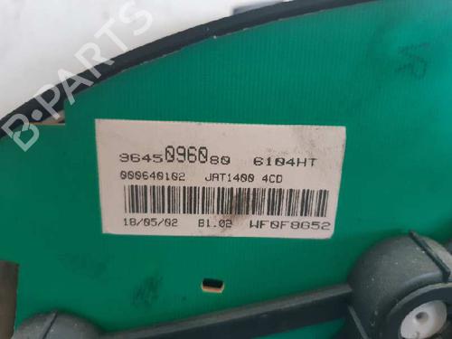 Instrument cluster PEUGEOT 206 Hatchback (2A/C) 1.4 HDi eco 70 | BP5157739C47 
