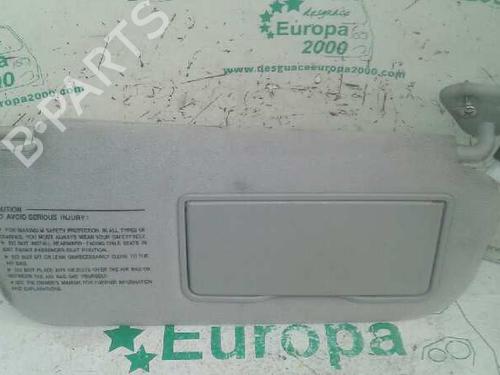 Used Right sun visor Right sun visor HYUNDAI SANTA FÉ I (SM) [2000-2006] 2129684 2129684