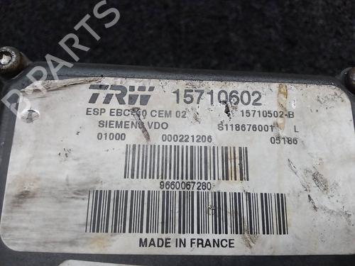 ABS pump PEUGEOT 407 SW (6E_, 6D_) 2.0 | BP6969964M43 