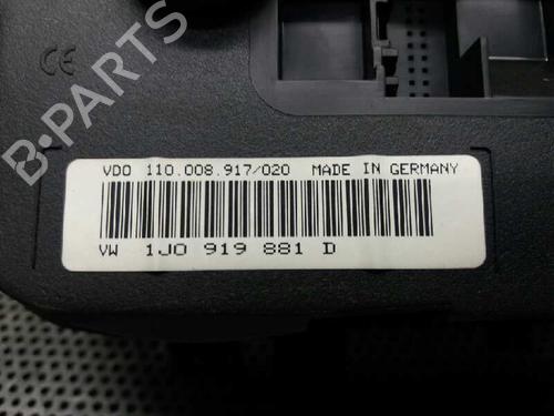 Instrument cluster VW GOLF IV (1J1) 1.9 TDI | BP2329885C47 