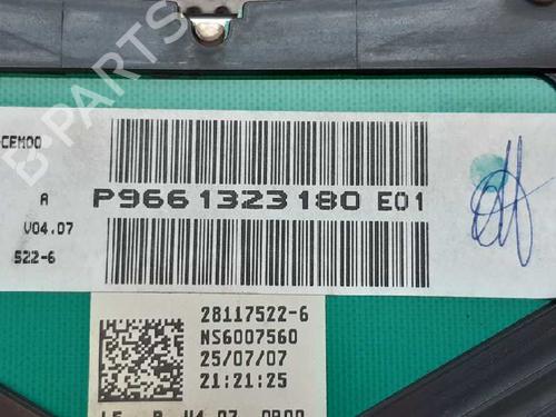 Instrument cluster PEUGEOT 307 Break (3E) 1.6 HDi 110 | BP5847975C47 