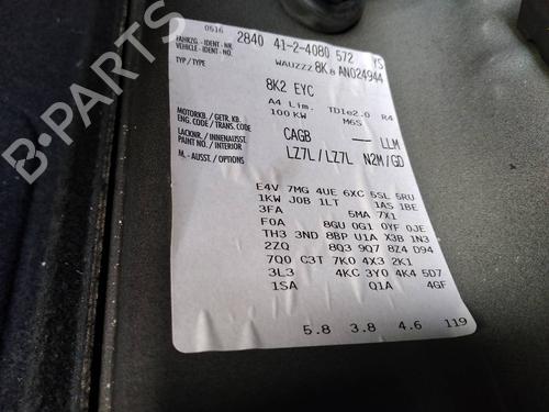 Front right panel AUDI A4 B8 (8K2) | BP10244451C59