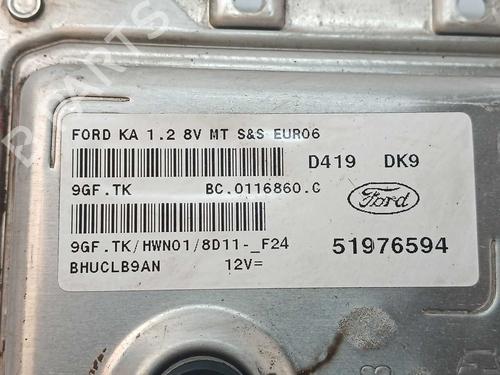 Engine control unit (ECU) FORD KA (RU8) 1.2 | BP36646907M57 - Image 2