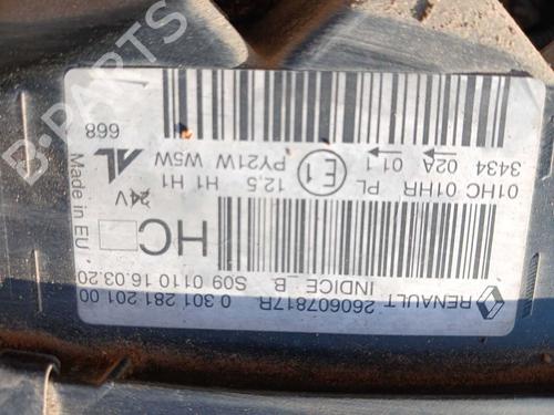 Left headlight RENAULT CAPTUR I (J5_, H5_) 1.2 TCe 120 | BP40097554C28 - Image 3