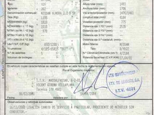 Gearbox NISSAN ALMERA II (N16) 2.2 Di | BP1024187M3 