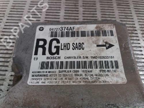 ECU airbags CHRYSLER VOYAGER IV (RG, RS) 2.8 CRD | BP12313073M53 